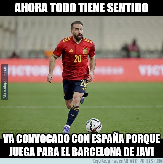 Los memes señalan a Carvajal.