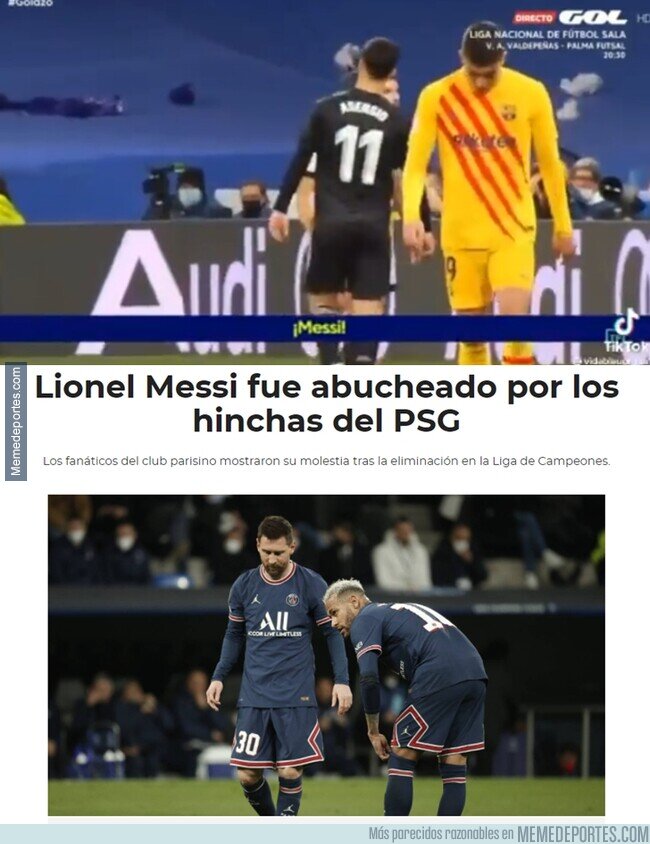 1157712 - Que alguien me explique por qué en el Bernabéu se respeta más a Messi que en el Parque de los Príncipes