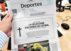 Enlace a La prensa colombiana sabe como tomárselo