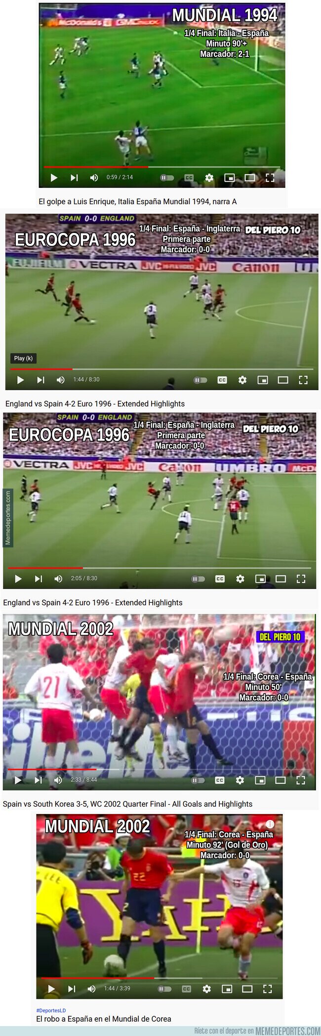 1160045 - La era de los robos (contra España): 1994-2002