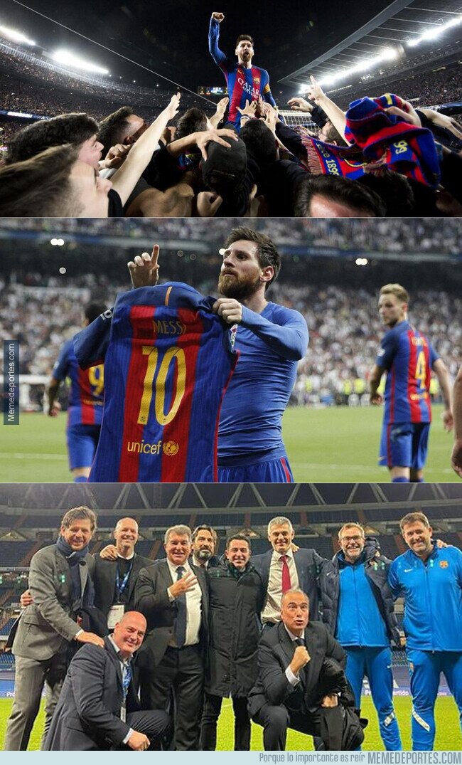 1160638 - Fotos icónicas del Barcelona que terminaron en títulos para el Real Madrid