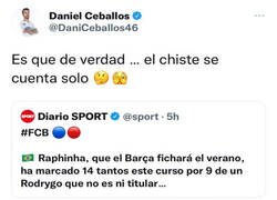 Enlace a Ceballos 'atiza' al Diario Sport