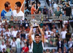 Enlace a Alcaraz, confirmándose día a día (y en 2 semanas, Roland Garros)