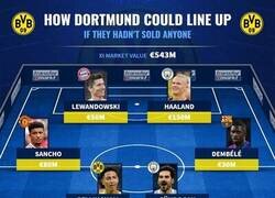 Enlace a El increíble 11 que tendría el Dortmund si no hubiera vendido a sus estrellas