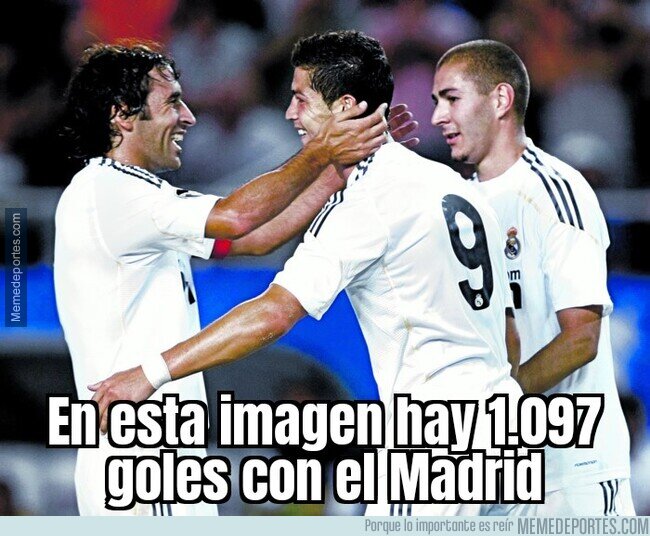 1161498 - Los tres máximos goleadores de la historia del Madrid en una sola imagen