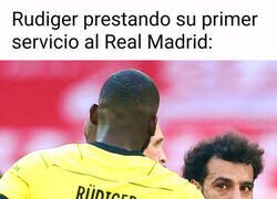 Enlace a Rudiger ya empieza a dar resultados en el Madrid