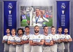 Enlace a 9 jugadores del Real Madrid con 5 Champions (+ CR7)