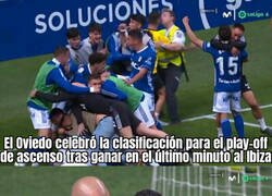 Enlace a El error del Oviedo al celebrar la clasificación para el Play-off