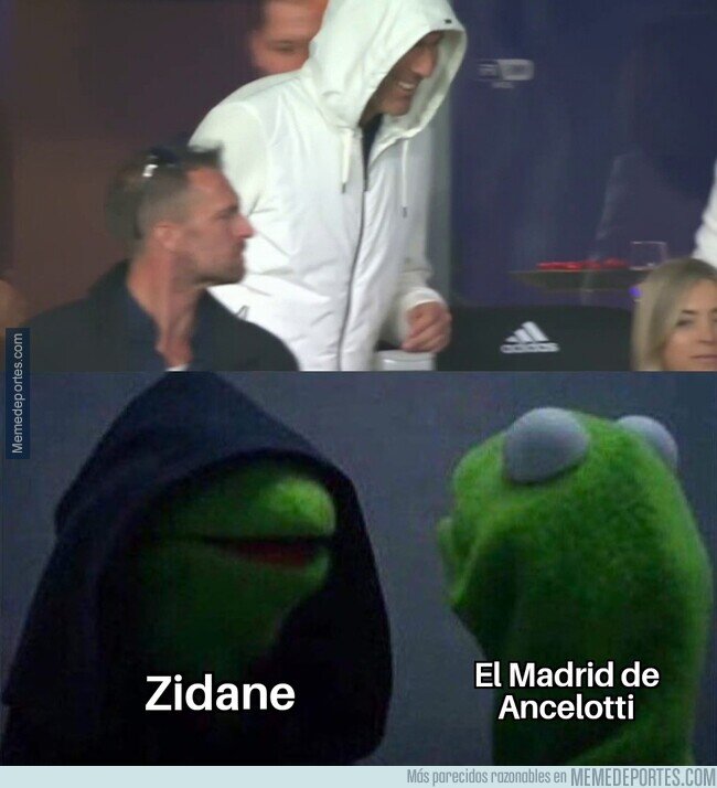 1162838 - El 'mood' de Zidane viendo la final