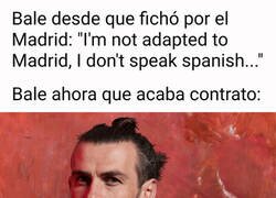 Enlace a A Bale ahora le gusta Madrid