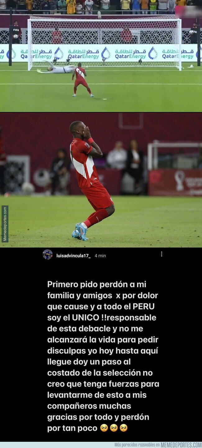 1163616 - Luis Advíncula renuncia a la selección después de fallar el penalti que deja a Perú fuera del Mundial