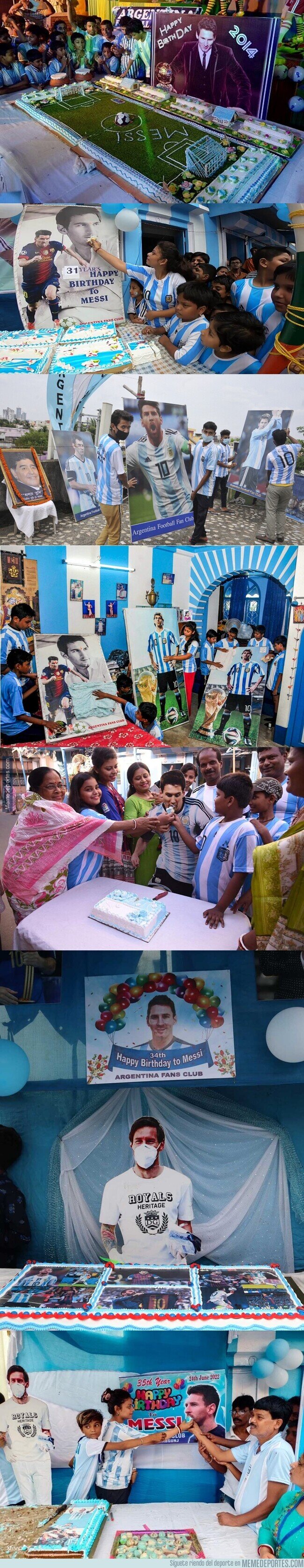 1164361 - El cumpleaños de Messi en la India es una fiesta nacional
