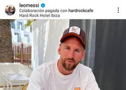 Enlace a Messi presenta su burger
