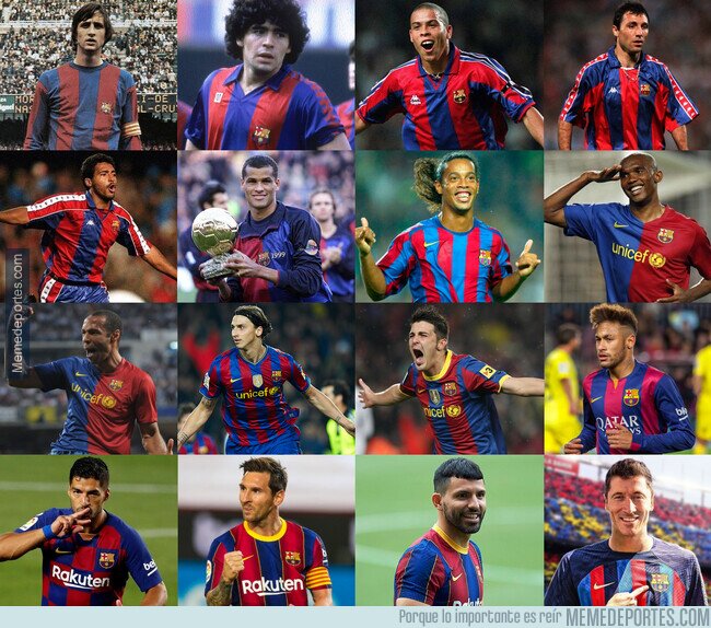 1165853 - ¿Es el Barça el club por el que han pasado los mejores atacantes de la historia?