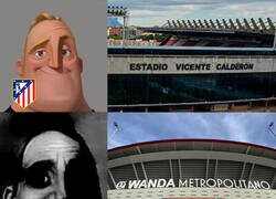 Enlace a El estadio del Atlético vuelve a cambiar de nombre