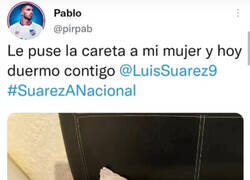 Enlace a Lo de los fans de Nacional con Suárez está llegando demasiado lejos