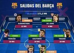 Enlace a El 11 de las posibles salidas en el Barça este verano
