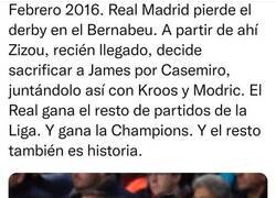 Enlace a Gran aporte de James al Madrid