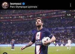 Enlace a Messi casi infiriendo que usa los partidos del PSG para prepararse para la selección.