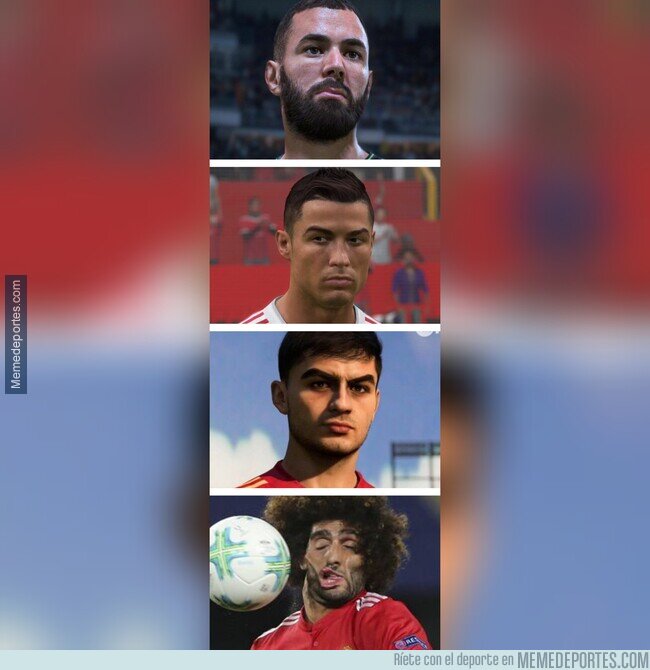 1171136 - Las caras del FIFA 23: realismo absoluto...