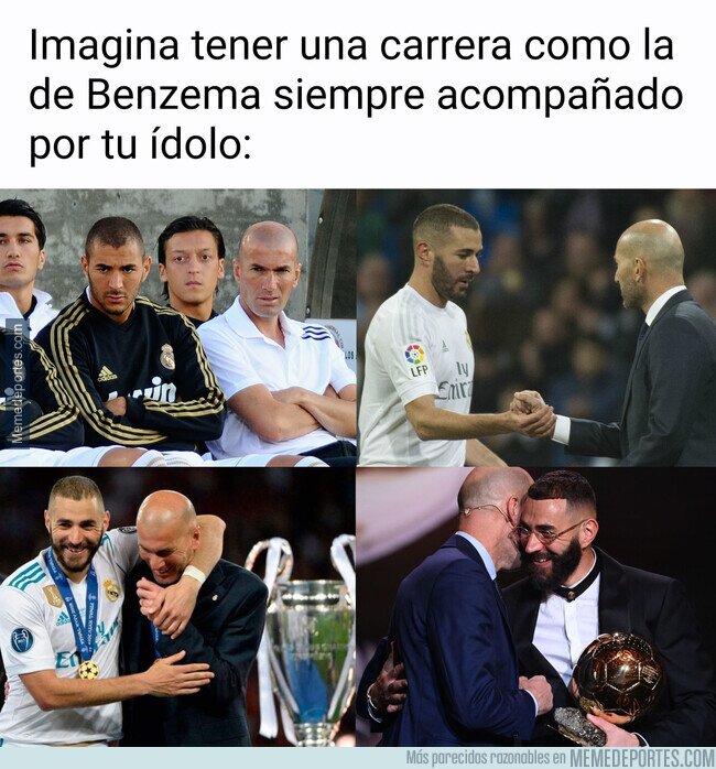 1172318 - Benzema y Zidane, una historia de amor mejor que Crepúsculo