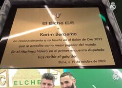 Enlace a El gran detalle del Elche con Karim Benzema