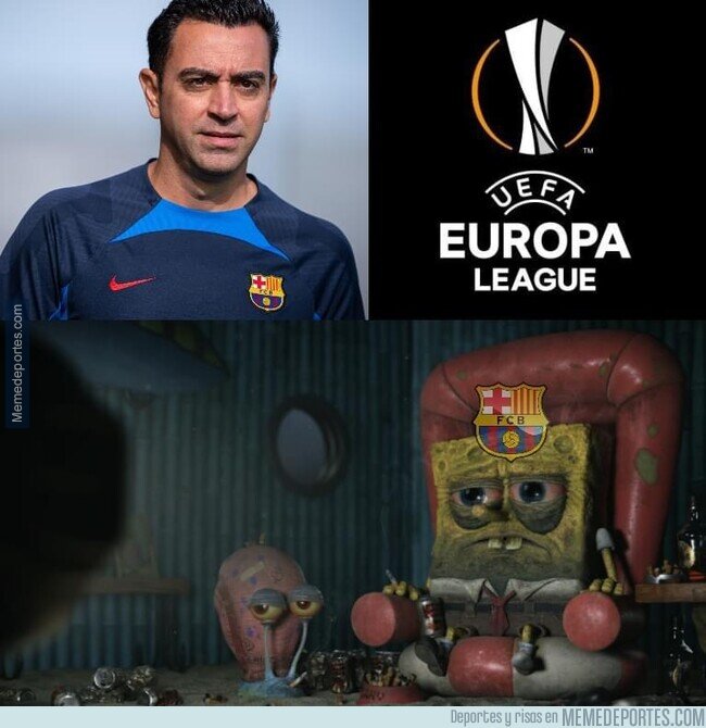 1173003 - TODOS los culés preparándose para ver al Barca en los jueves de UEFA Europa League.