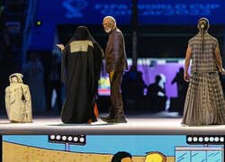 Enlace a Los Simpson predijeron la aparicion de Morgan Freeman en la inauguración del Mundial de Qatar