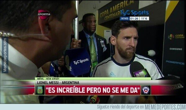 1174813 - Declaraciones de Messi tras el partido