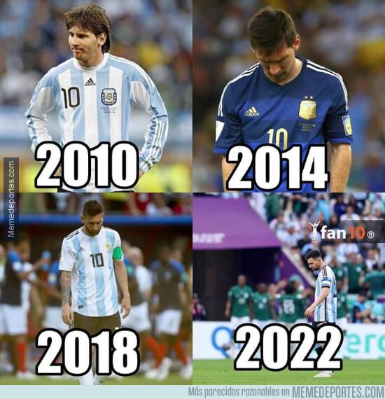 1174814 - Messi siendo Messi en los mundiales sin importar el rival ni el nivel de su selección