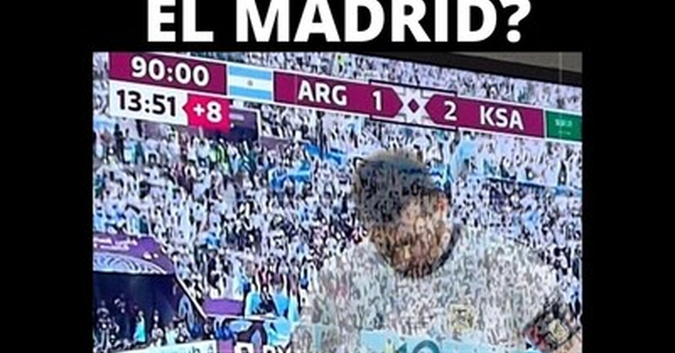 Hasta q marque el madrid