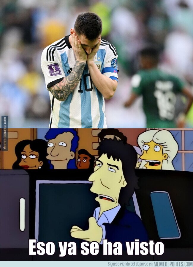1174908 - Messi cabizbajo con su selección, qué novedad...