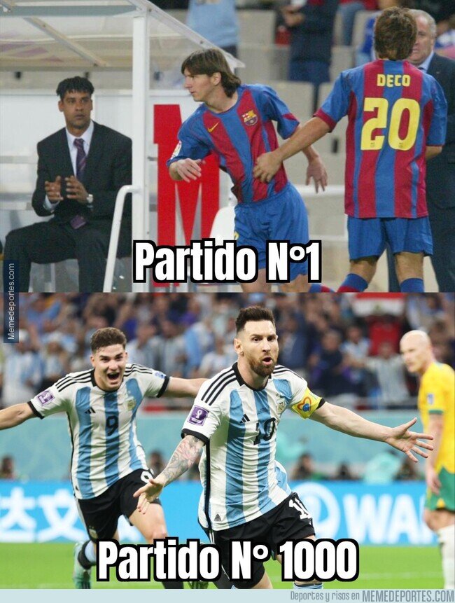 1175675 - Messi cumple 1000 partidos en su carrera
