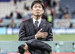 Enlace a Hajime Moriyasu agradece a los fans japoneses el apoyo durante el mundial