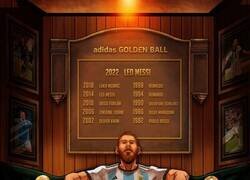 Enlace a Leo Messi, el único jugador de la historia con dos balones de oro mundialistas