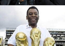 Enlace a Pelé, amado e idolatrado por todo el mundo del fútbol