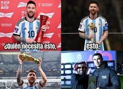 Enlace a Muérete de envidia, Messi