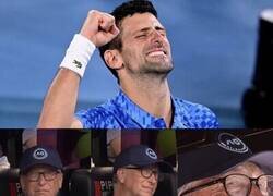 Enlace a Bill Gates viendo como el anti-vacunas de Djokovic gana otro Grand Slam