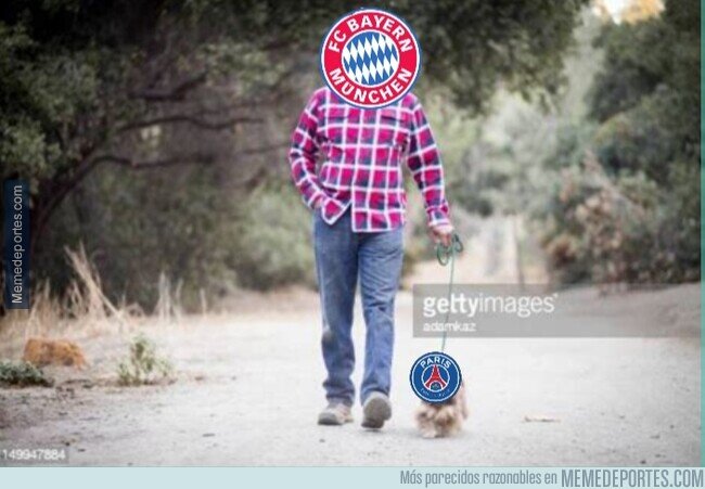 1181376 - Un grande el Bayern, sin permitir que las manos sucias  del PSG toquen la Champions