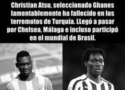 Enlace a Luto en el fútbol tras la trágica muerte de Christian Atsu