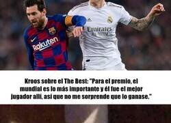 Enlace a Las declaraciones de Kroos sobre Messi que no gustará a los madridistas