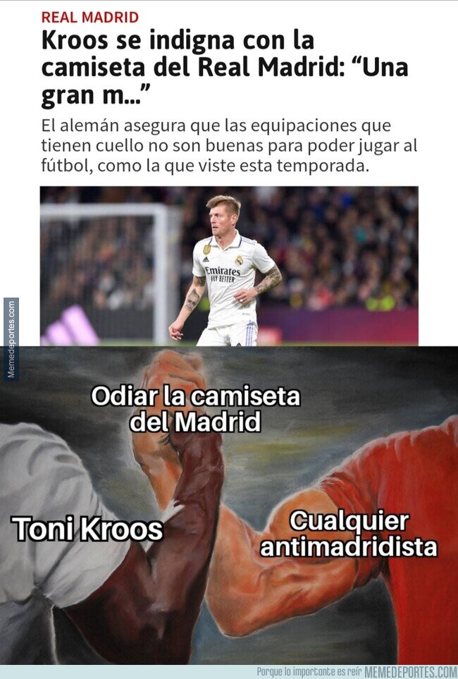 1183457 - A Kroos no le gusta la camiseta del Madrid