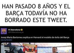 Enlace a El tweet que gafó al Barça por los próximos 50 años