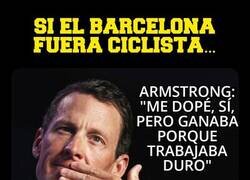 Enlace a El Barça tiene 26 Ligas y Lance Armstrong tiene 7 Tours de Francia.