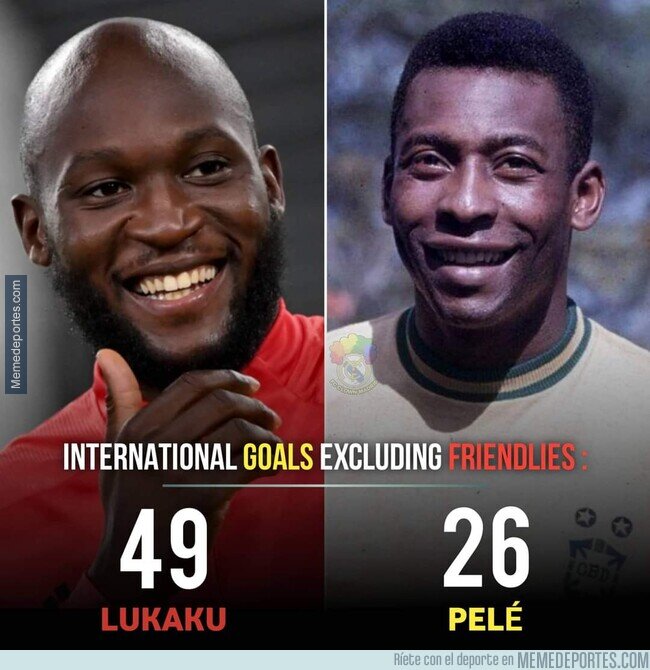 1184737 - Este dato de Lukaku y Pelé...