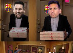 Enlace a Messi llegando al Barça