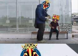 Enlace a El Villarreal le entrega LaLiga al Barça