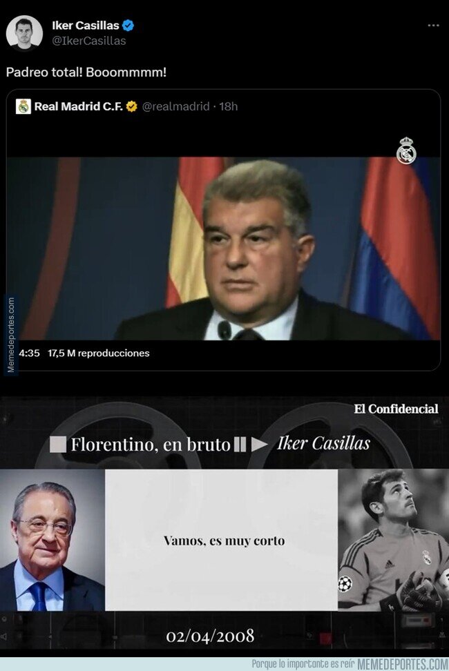 1186222 - Casillas, sin guantes y sin pantalones, por @Llourinho