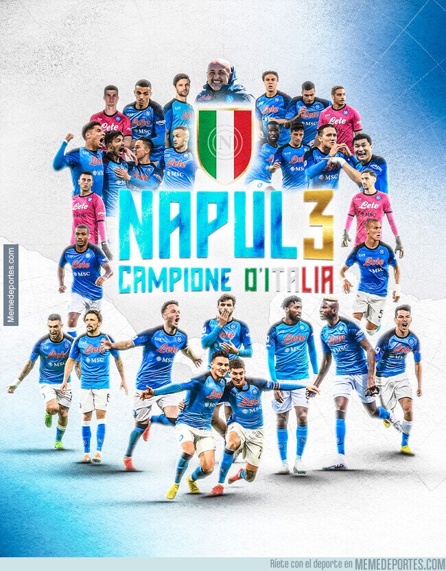 1187373 - El Napoli campeón de la Serie A ¡Felicidades!