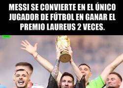 Enlace a Messi es elegido por Laureus como el mejor deportista del año